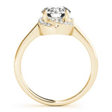Double Halo Diamond Ring Complete 2 carats Center Diamond - Image 10
