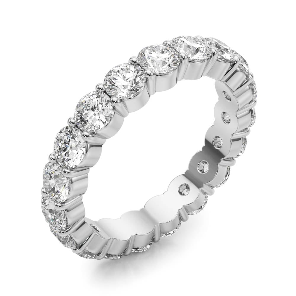 Eternity Wedding Band Natural Diamond 2 ct