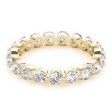 Elegant Full Eternity Round Diamond Band - Image 3
