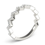 Zigzag Diamond Eternity Band - Image 16