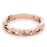 Diamond Leaf Eternity Band - Image 12