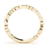 Diamond Leaf Eternity Band - Image 14