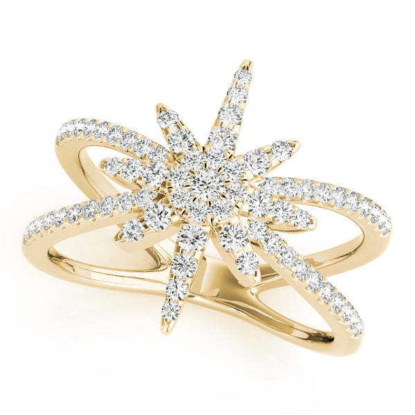 Starburst Diamond Ring