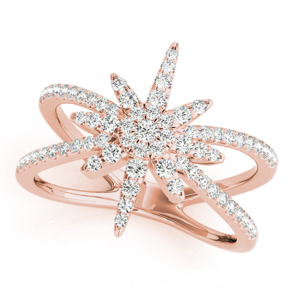 Starburst Diamond Ring