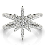 Starburst Diamond Ring - Image 9