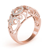 Filigree Diamond Ring - Image 4