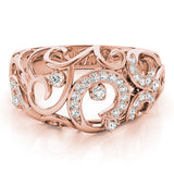 Filigree Diamond Ring - Image 8