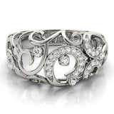 Filigree Diamond Ring - Image 9