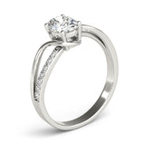 Oval Engagement Ring - Image 2