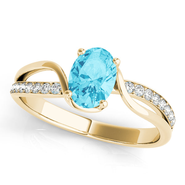 Oval Engagement Ring - Image 3
