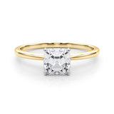 Classic Solitaire Diamond Engagement Ring Princess 2 ct - Image 8