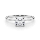 Classic Solitaire Diamond Engagement Ring Princess 2 ct - Image 7