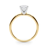 Classic Solitaire Diamond Engagement Ring Cushion 2 ct - Image 11