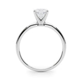 Classic Solitaire Diamond Engagement Ring Cushion 2 ct - Image 10
