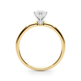 Classic Solitaire Diamond Engagement Ring Marquise 1 ct - Image 11