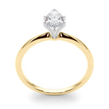 Classic Solitaire Diamond Engagement Ring Marquise 1 ct - Image 14
