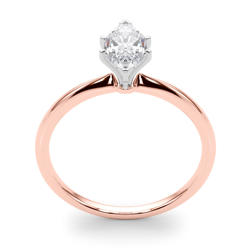 Classic Solitaire Diamond Engagement Ring Marquise 1 ct - Image 15