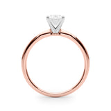 Classic Solitaire Diamond Engagement Ring Oval 2 ct - Image 12