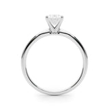 Classic Solitaire Diamond Engagement Ring Oval 2 ct - Image 10