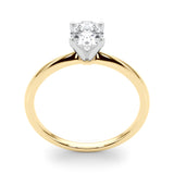 Classic Solitaire Diamond Engagement Ring Oval 2 ct - Image 14