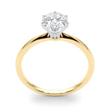 Classic Solitaire Diamond Engagement Ring Pear 1 ct - Image 14
