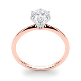 Classic Solitaire Diamond Engagement Ring Pear 1 ct - Image 15