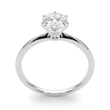Classic Solitaire Diamond Engagement Ring Pear 1 ct - Image 13