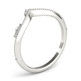 Delicate Vintage-Inspired Chevron Band - Image 4