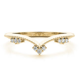 Delicate Vintage-Inspired Chevron Band - Image 6