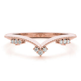 Delicate Vintage-Inspired Chevron Band - Image 7