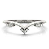 Delicate Vintage-Inspired Chevron Band - Image 8