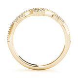 Delicate Vintage-Inspired Chevron Band - Image 9