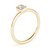 Emerald-Cut Diamond Setting Engagement Ring - Image 5