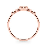 Bezel-Set Diamond with Accents Ring - Image 10