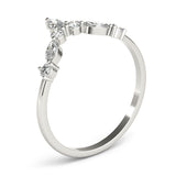 Elegant Chevron Wedding Band - Image 5