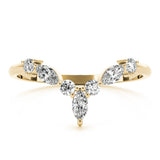 Elegant Chevron Wedding Band - Image 7