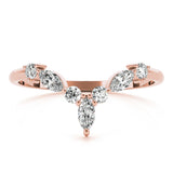 Elegant Chevron Wedding Band - Image 8