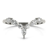 Elegant Chevron Wedding Band - Image 9
