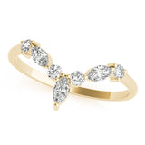 Elegant Chevron Wedding Band - Image 13