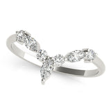 Elegant Chevron Wedding Band - Image 15