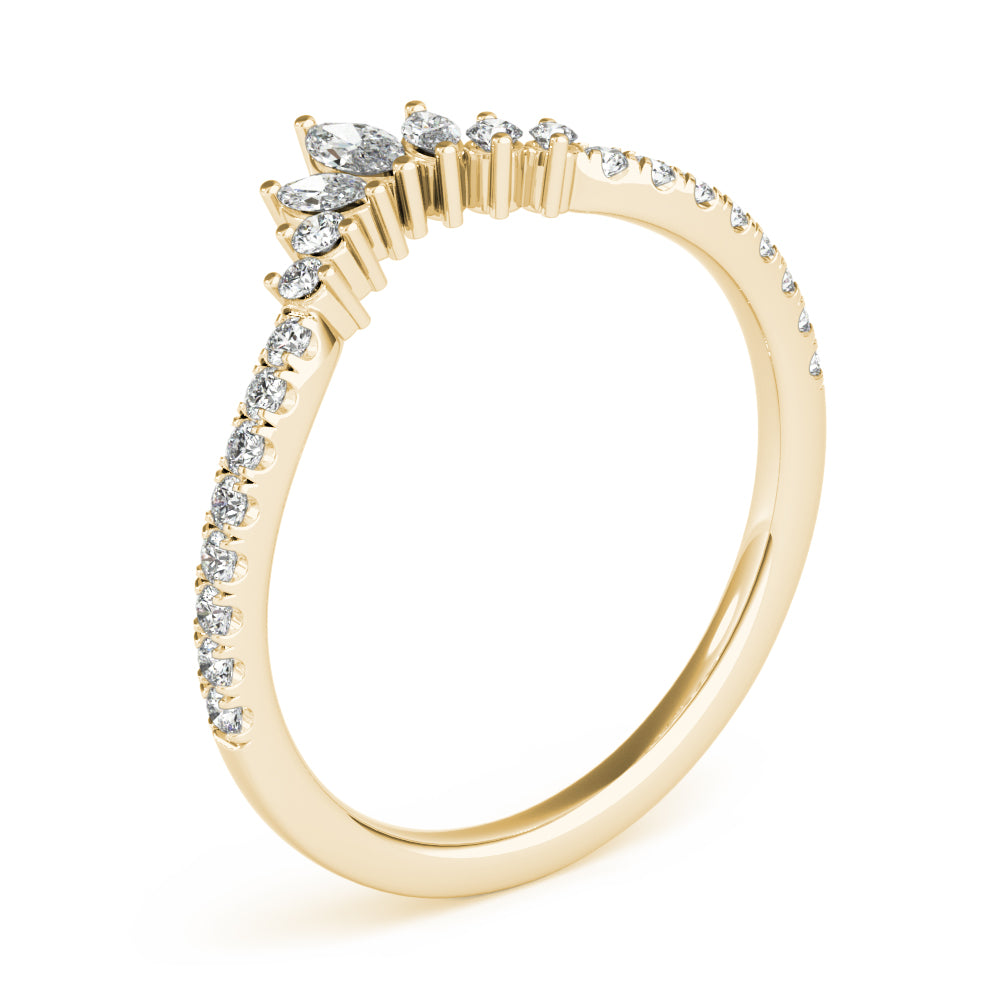 Fashion Ring Marquise & Round