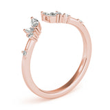 Refined Marquise and Round Fashion Ring - Image 8