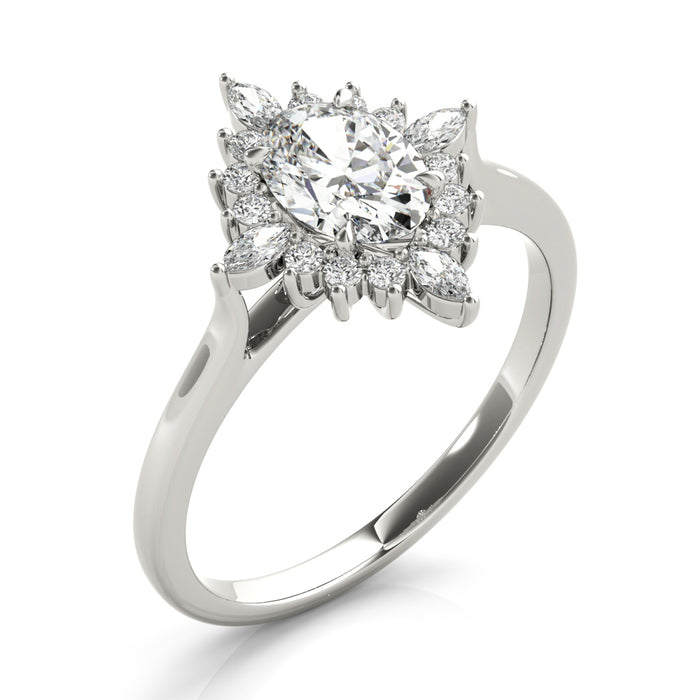 Starburst Petal Ring