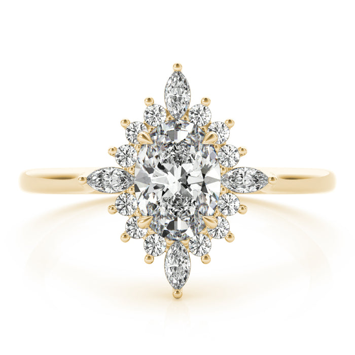 Starburst Petal Ring