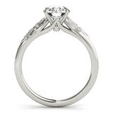 Nature-Inspired Leaf Accent Ring 1 ct - Image 10