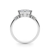 Diamond Vine Engagement Ring - Image 10