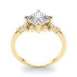 Diamond Vine Engagement Ring - Image 14