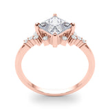 Diamond Vine Engagement Ring - Image 15