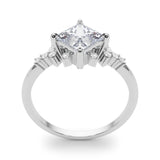 Diamond Vine Engagement Ring - Image 13