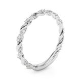 Twisted Diamond Eternity Band - Image 12